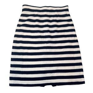 Diane von Furstenberg High Waisted Striped Skirt